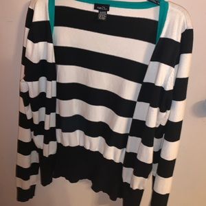 Cardigan, striped